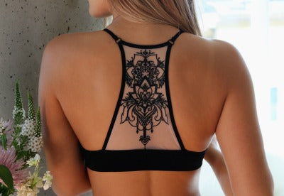 Tattoo Back Bralette
