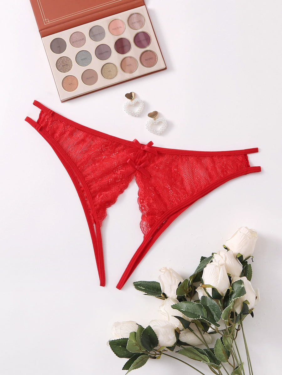 Crotchless Thong – The Bralette Co.